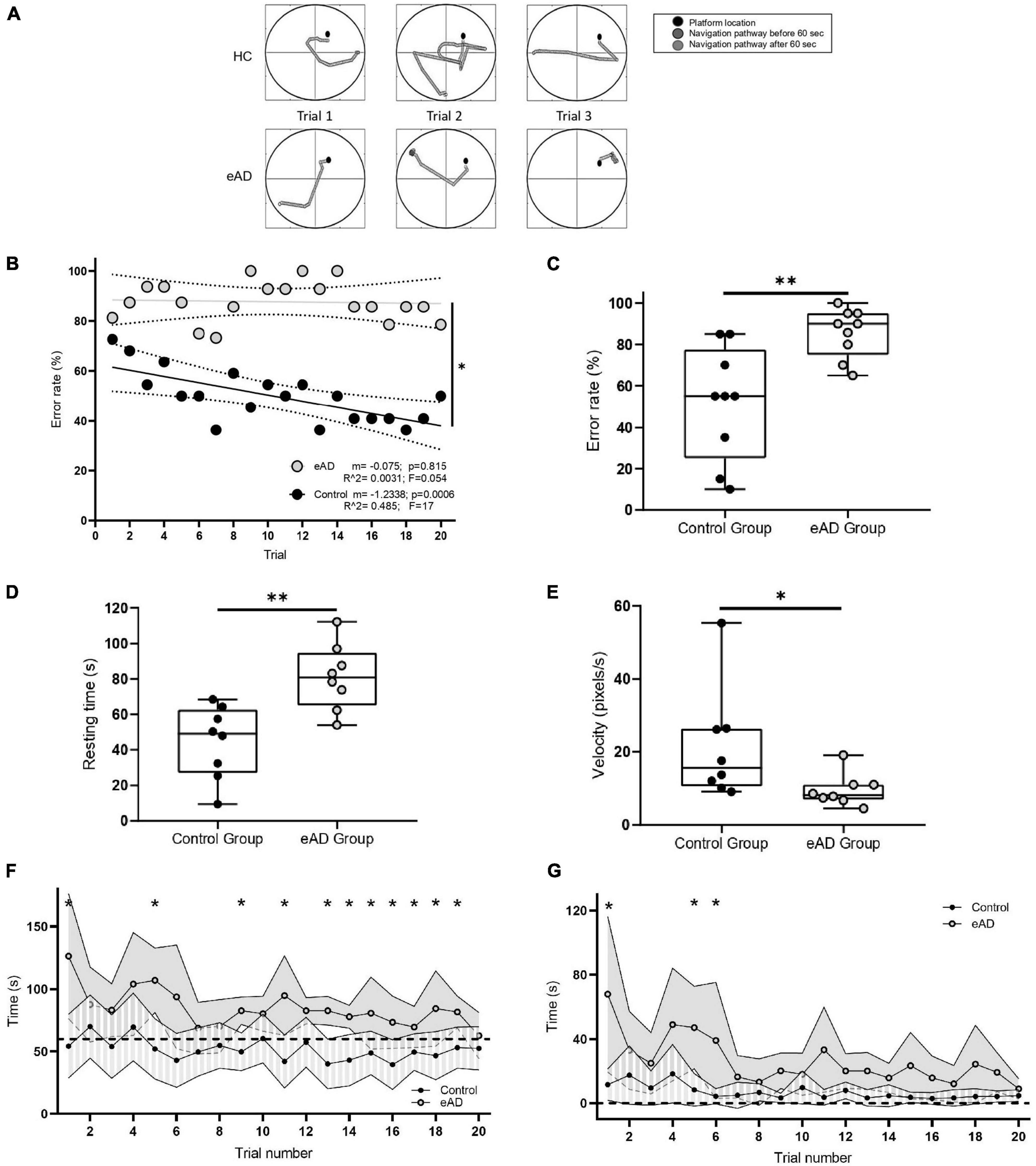 Visual-spatial processing impairment in the occipital-frontal connectivity network at early stages of Alzheimer’s disease